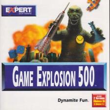 Expert Game Explosion 500 PC CD huge collection of classics arcade puzzles LIST picture