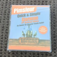 Pimsleur German 2nd Revised Edition Quick & Simple Audio Lessons. New. Sealed picture