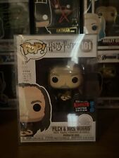 Funko POP Harry Potter: Filch and Mrs. Norris #101 *2019 Fall Con Excl.* *Mint* picture
