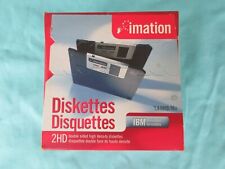 New Box of 25  Unopened - Imation Diskettes 2HD IBM 3.5In - Floppy Disks picture