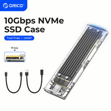 ORICO M.2 NVMe SATA SSD Enclosure USB3.1 USB C 10Gbps SSD Case for M Key/B+M-Key picture