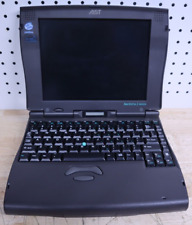 Nice Used Vintage 1990's AST Model Ascencia J50 P/133 CTS10 Notebook Laptop USA picture