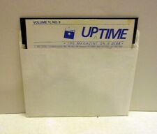 RARE Uptime Magazine Volume 11, Number 8 for Apple II - War and Peace picture