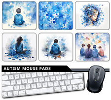 Autism Awareness #4 - MOUSE PAD -Puzzle Piece Autistic Child School Teacher Gift picture
