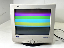 AOC Spectrum 7VLR 16 inch CRT Computer Monitor Tested No Stand Retro Vintage picture