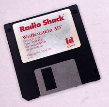 1993 ID Software Radio Shack Wolfenstein 3D Episode 1, Ver 1.4  Floppy Disk picture