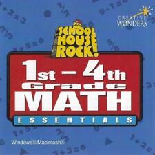 Schoolhouse Rock: 1st - 4th Grade Math Essentials PC MAC CD number geometry game picture