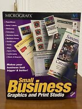 New Sealed 1996 Micrografx Windows Small Business Graphics & Print Studio SFTWRE picture