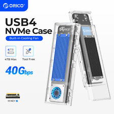 ORICO M2 NVMe SATA SSD Enclosure USB C 40Gbps/10Gbps SSD Case for M /B+M-Key lot picture