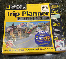 National Geographic Trip Planner Platinum 2000 CD-ROM For Win 98 - Y2K Compliant picture