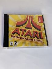 ATARI 80 Classic Games in One PC CD-ROM Software. No Scratches, Perfect Conditio picture