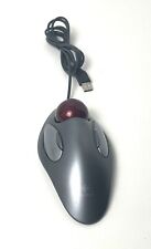 Logitech Trackman Marble Wheel USB Mouse T-BC21 P/N 810-000767 Tested Working picture