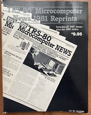 Vtg TRS-80 Microcomputer Newsletter Reprints 1981 All Issues plus Index 26-2240 picture