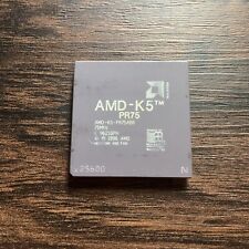 AMD K5 PR75 Socket 7 CPU 75MHz Ceramic PR75ABR picture