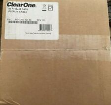 Clear one 50FT RJ45 CAT6 Plenum Cable picture