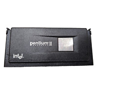 Vintage Intel SL2HA Pentium II 300MHz Slot 1 66MHz FSB w/ Heatsink 80522PX300512 picture