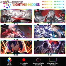 Honkai:Star Rail - Acheron RGB Oversized Anime Waifu Gaming Mousepad Mouse Mat picture