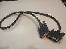 Vintage 25 Pin Computer Cable Male/Female 3' picture