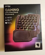 Mini One-Handed Gaming Keyboard USB Wired 35 Keys RGB Led Backlit Game Accessory picture