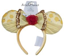 Disney Parks Princess Belle Beauty and the Beast Minnie Mouse Ear Headband picture