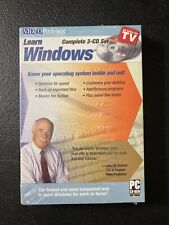 VIDEO PROFESSOR LEARN WINDOWS COMPLETE 3-CD SET VINTAGE NEW FACTORY SEALED picture