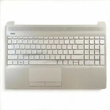 For HP 15-DW 15S-DU 15S-DY 15-DW0081WM Palmrest Keyboard Touchpad L52023-001 USA picture