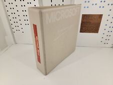 Microsoft Collectible Vintage Grey Binder, Reference to Microsoft Word 3.0 picture