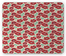 Ambesonne Botany Floral Mousepad Rectangle Non-Slip Rubber picture