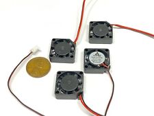4 Pieces 2006 micro Small 12V DC Cooling Fan 20mm 6mm 2 Pin Mini axial 2cm E15 picture
