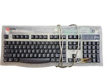 Macally iKey 4 Wired USB Keyboard Macintosh G2 Vintage Apple Clear Editing Keys picture