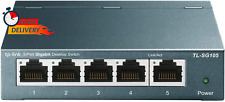 TL-SG105, 5 Port Gigabit Unmanaged Ethernet Switch, Network Hub, Ethernet Splitt picture