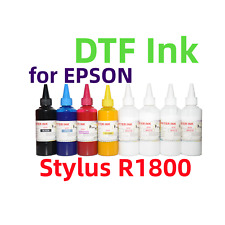 8X100ML Premium DTF Direct To Film refill Ink for  R800 R1800 Printer picture