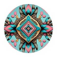 Western Abstract Flower Boho Floral Bohemian Laptop Mousepad Computer Mouse Pad picture