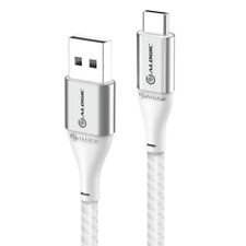 O-Alogic 1.5m Super Ultra USB 2.0 USB-C to USB-A Cable 3A/480Mbps Silver picture