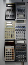 Rare Lot of 6 Early Texas Instruments  Calculators LOT #3 Will Ship WorldWide picture