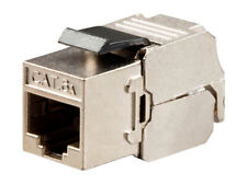 Keystone Jack Insert/Punch-down - Cat 6A SHIELDED RJ45 Networking picture