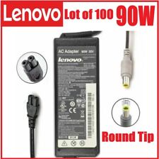 Lot of 100 Lenovo Thinkpad X200 X201 X230 X301 AC Adapter Charger 90W Round Tip picture