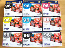 2020/2022 NIB 9 GENUINE Epson 96 T096 ink For R2880 Set T0961-T0964-T0966-T0969  picture
