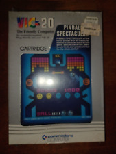 RARE Commodore VIC 20 NOS PINBALL SPECTACULAR VIC-1920 cartridge MIB - SEALED picture