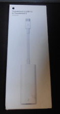 GENUINE Original Apple USB-C 3 to Thunderbolt 2 Adapter MMEL2AM/A A1790 White - picture