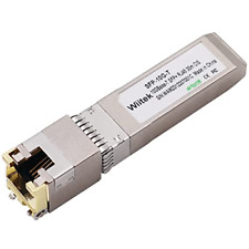 Wiitek 10GBase-T 10G RJ45 to SFP+ Copper Transceiver 30-Meter, Compatible for picture