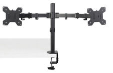 Dual Monitor Desk Mount Stand Heavy Duty Fully Adjustable Screens 27