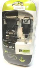 Gear Head High Speed USB TO SERIAL DB9 CABLE 3Ft. (CA2000) picture