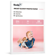 Koala Premium Photo Paper 5x7 Glossy 54lb 50-300 Sheets 200g for Inkjet Printer picture