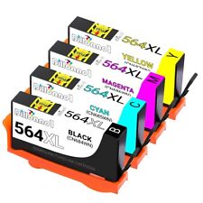 4-pk For HP 564 XL Cartridge For Photosmart 5510 5512 5514 5515 5520 5522 5525 picture