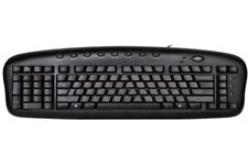 Ergonomic Left Handed Keyboard For Business/accounting 8 Multimedia Hotkeys Elim picture