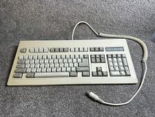 Vintage NMB RT101+ White Wired Clicky Mechanical Computer Keyboard AQ6RT101-LC picture