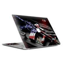 Skin Decal Wrap for MacBook Air Retina 13 Inch - Military Rifle America Flag picture