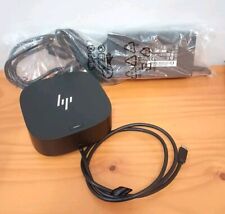 HP USB-C G5 Docking Station w HDMI, DisplayPort, RJ45, 120w Power Adapter, Black picture