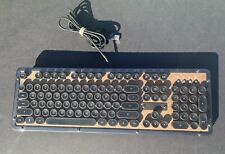 Azio  Retro Classic MK-RETRO-W-01-US  Elwood Mechanical Keyboard Wired  picture